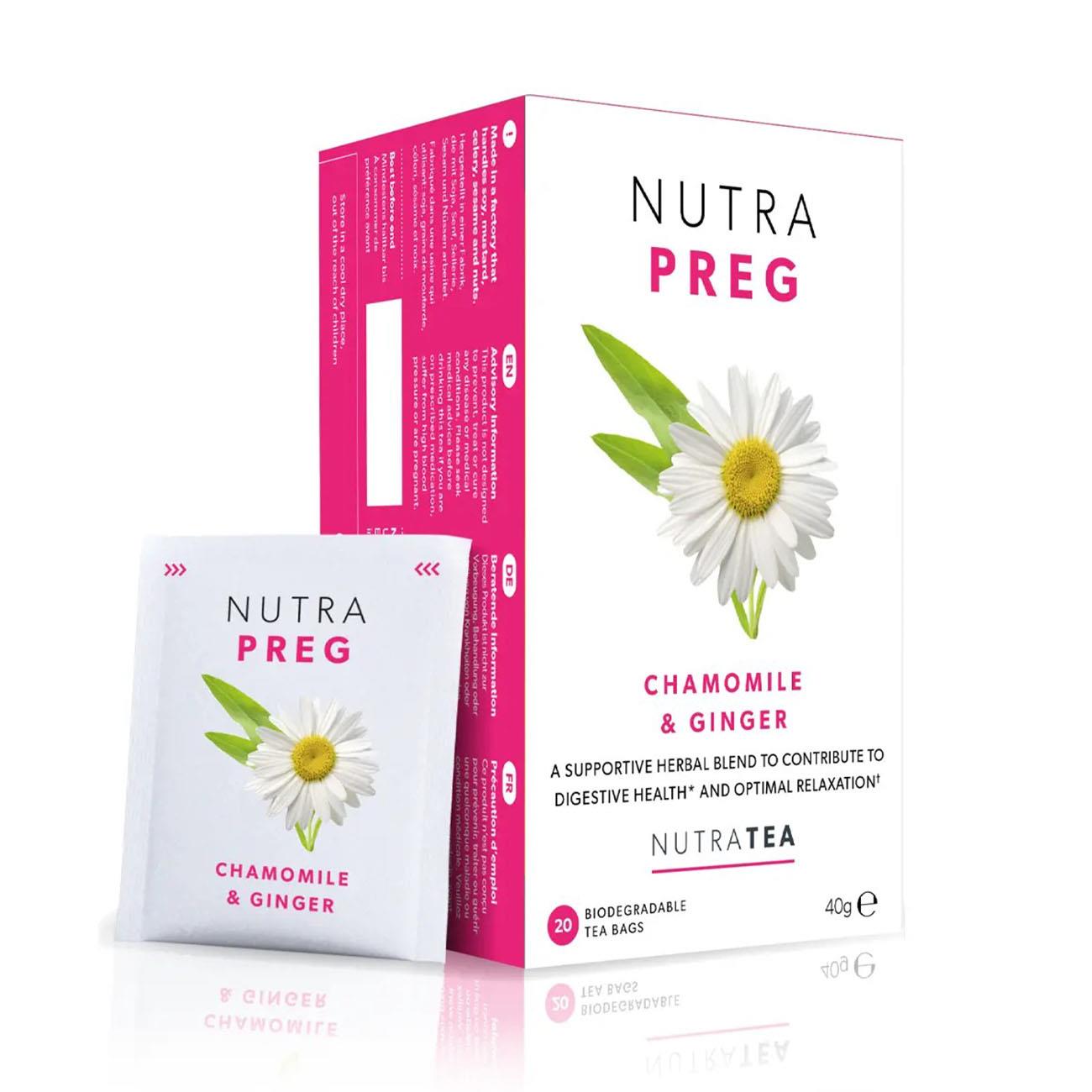 Nutratea Nutra Preg Tea Herbal Tea 20 Bags - Eco Natural Products - NutraTea - Herbal Tea