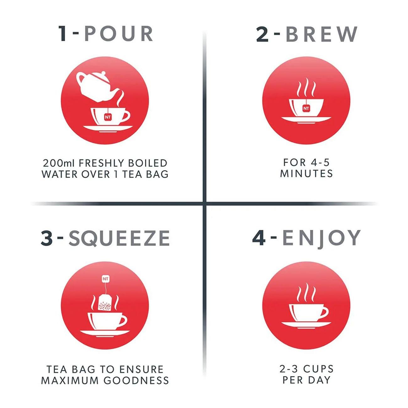 Nutratea Pine Needle & Rose Hip Herbal Tea 20 Bags - NutraTea - Herbal Tea - Eco Natural Products