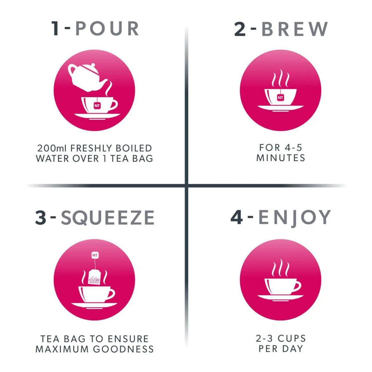 Nutratea Raspberry Leaf & Peppermint Herbal Tea 20 Bags - NutraTea - Herbal Tea - Eco Natural Products