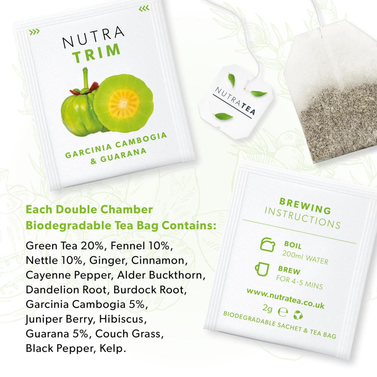 NutraTrim Herbal Tea 20 Bags - Eco Natural Products - NutraTea - Herbal tea