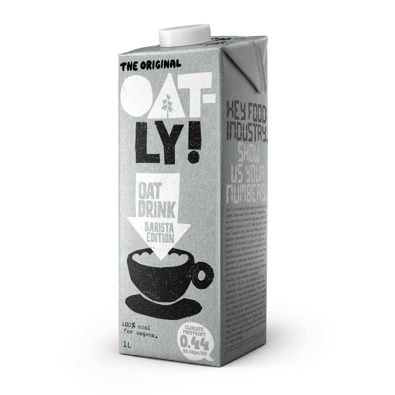 Oat Drink Barista Edition 1L - Eco Natural Products - Oatly - Milk Alternative