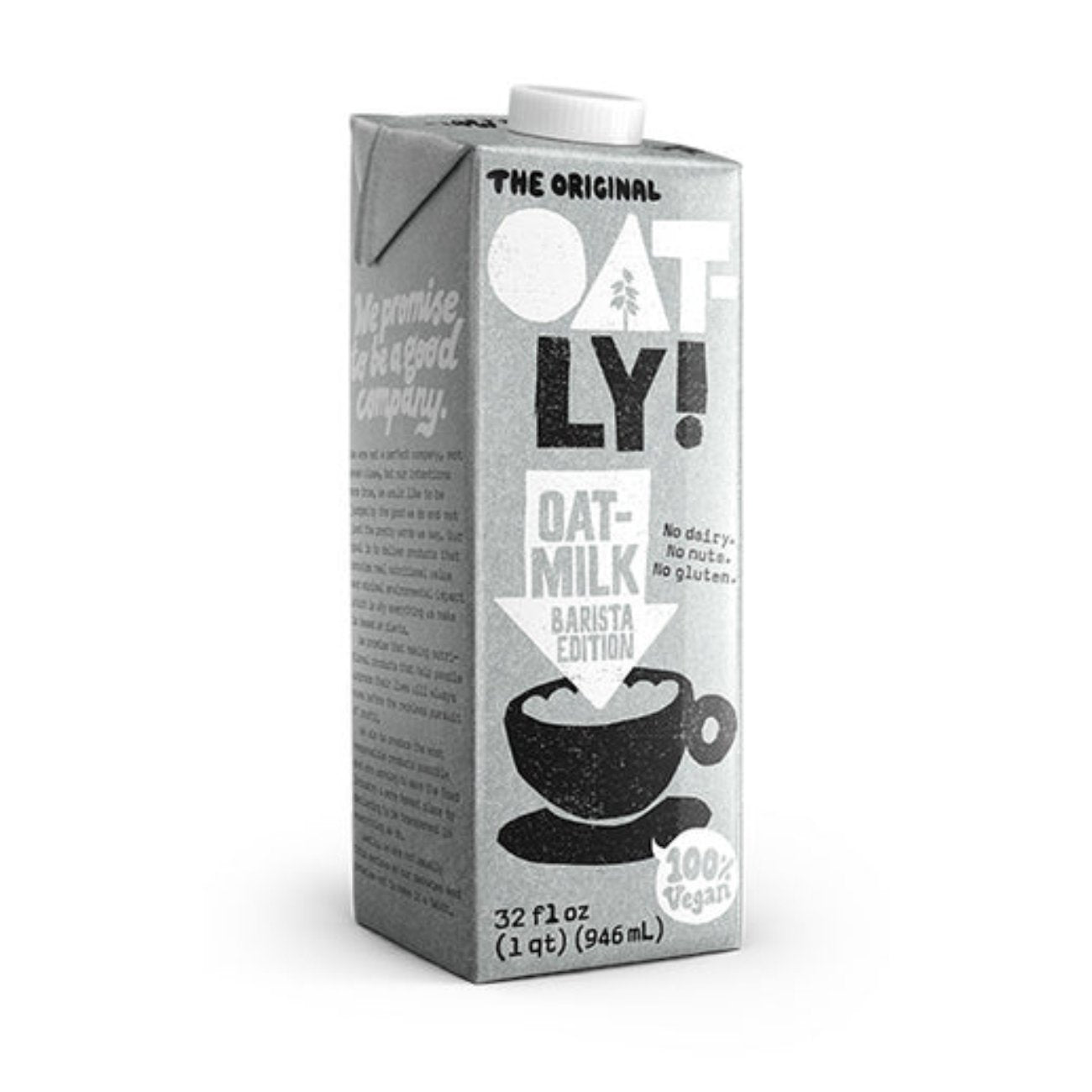 Oat Drink Barista Edition 1L - Oatly - Milk Alternative - Eco Natural Products