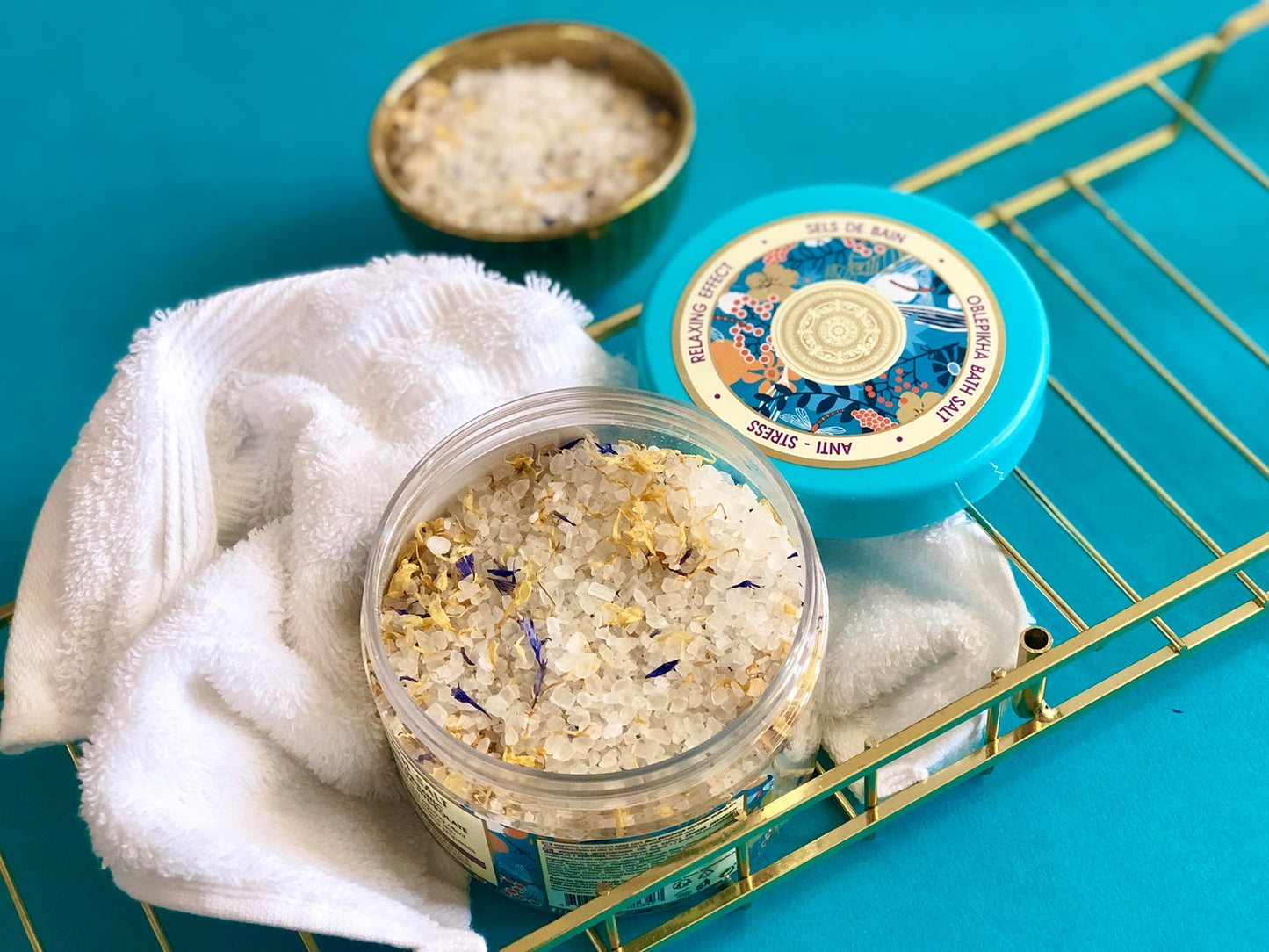 Oblepikha Anti - stress Bath Salt Vegan 600g - Natura Siberica - Bath salt - Eco Natural Products