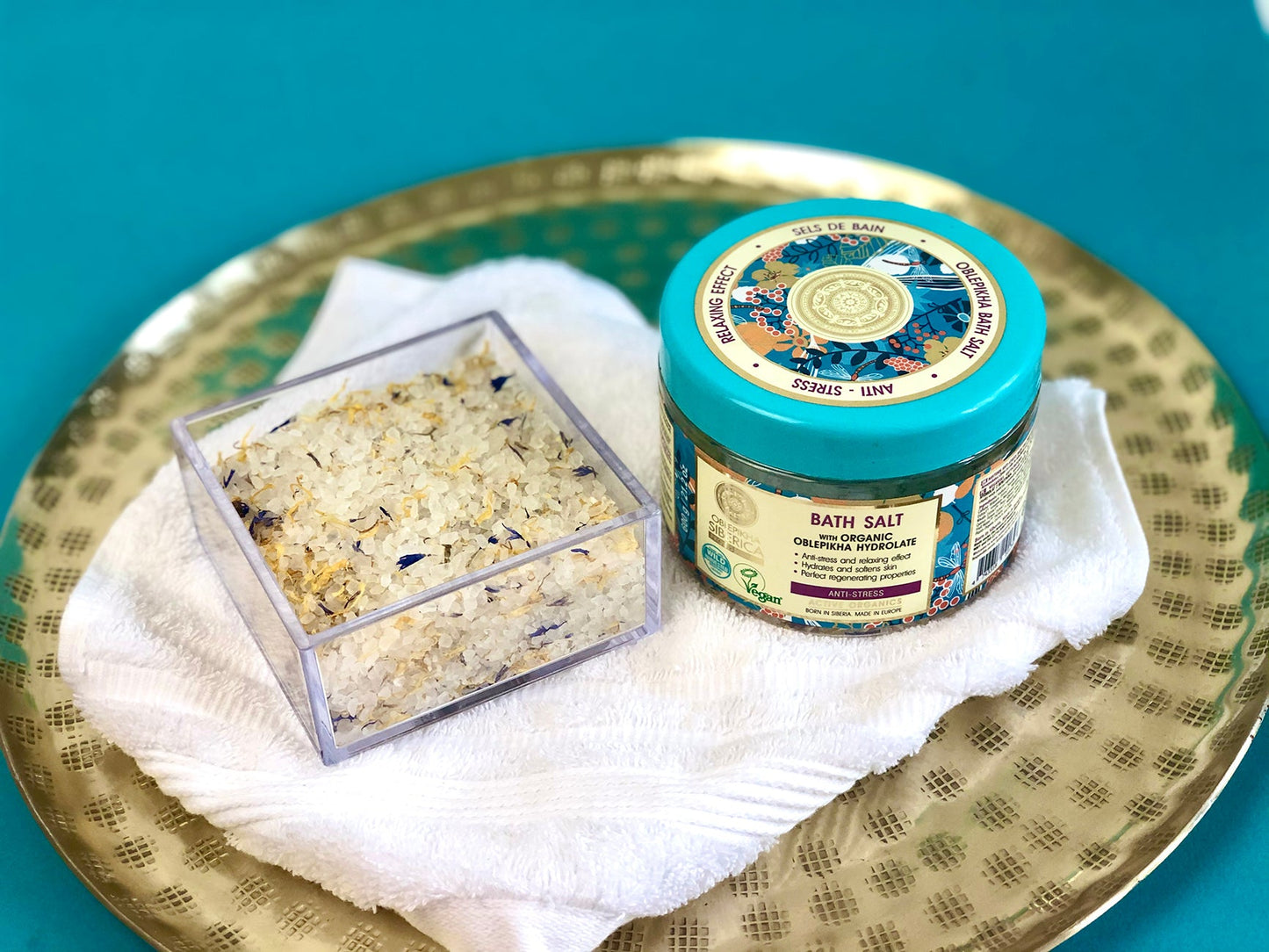 Oblepikha Anti - stress Bath Salt Vegan 600g - Natura Siberica - Bath salt - Eco Natural Products