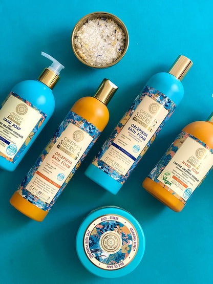 Oblepikha Bath Foam Active Revival 550ml - Natura Siberica - Bath Foam - Eco Natural Products