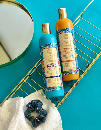 Oblepikha Bath Foam Active Revival 550ml - Natura Siberica - Bath Foam - Eco Natural Products