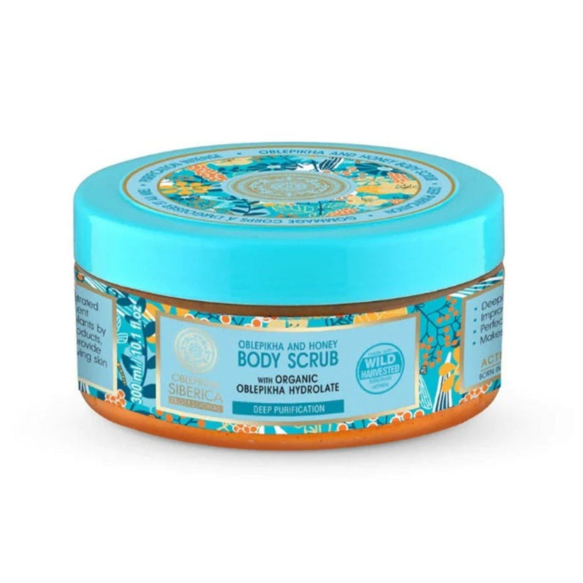Oblepikha Honey Body Scrub 300ml - Natura Siberica - Body Scrub - Eco Natural Products