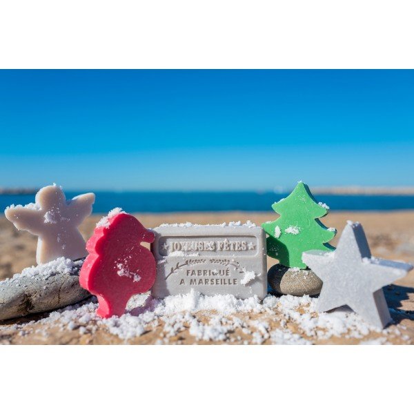 Occasion Soap - Christmas - Christmas Tree Soap - 50g - Eco Natural Products - FouFour - Savon de Marseille - Bar Soap