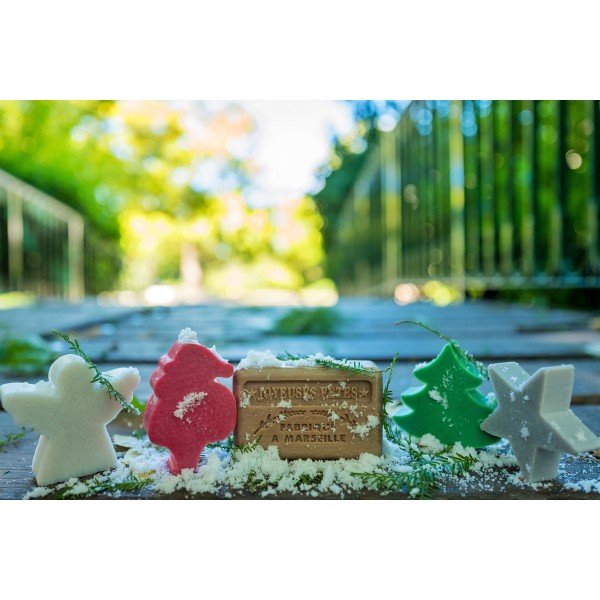 Occasion Soap - Christmas - Christmas Tree Soap - 50g - FouFour - Savon de Marseille - Bar Soap - Eco Natural Products