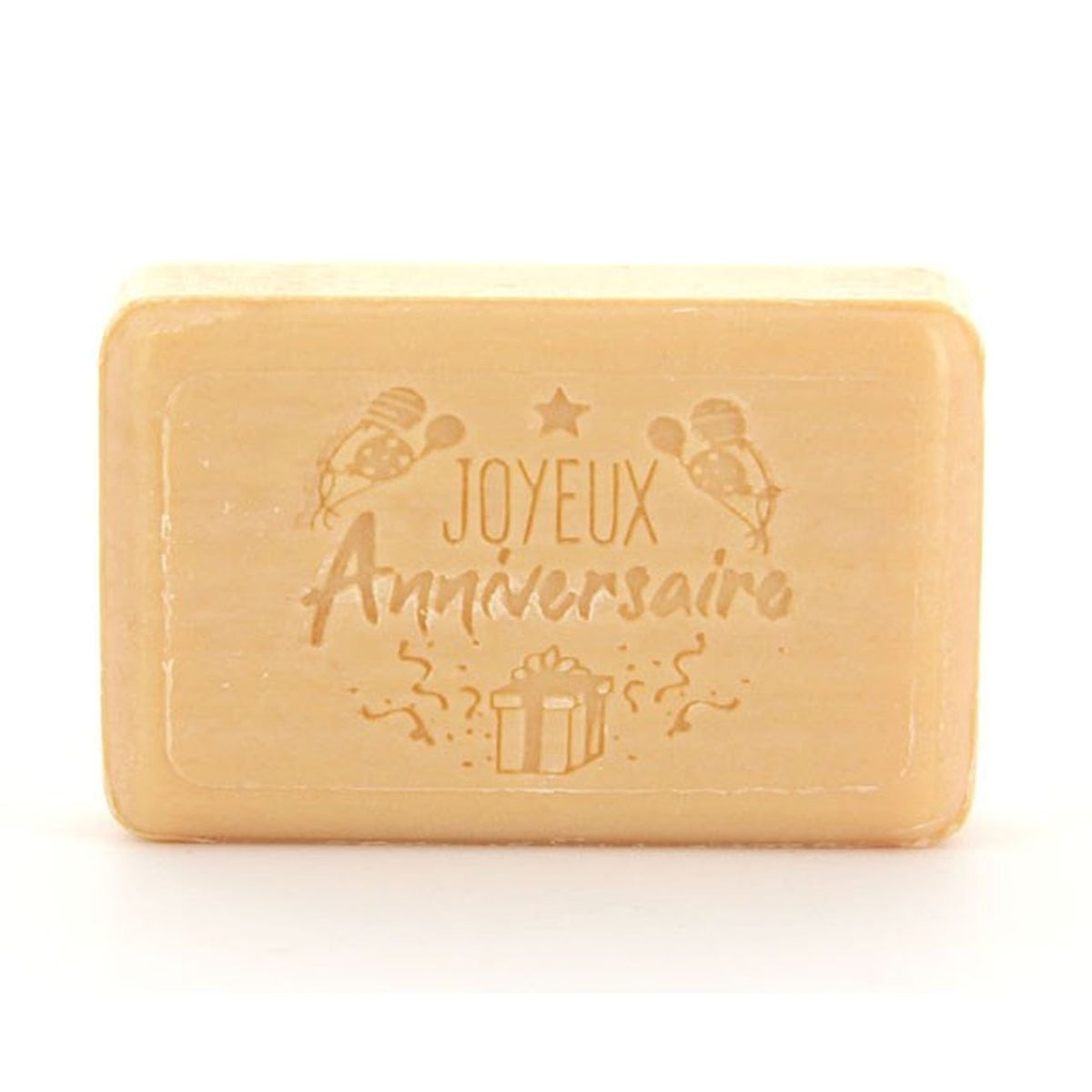 Occasion Soap Joyeux Anniversaire (Happy Birthday) 125g - FouFour - Savon de Marseille - Bar Soap - Eco Natural Products