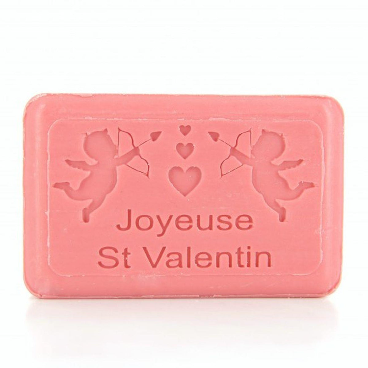 Occasion Soap - Saint Valentine Cupid (White Flowers) 125g - FouFour - Savon de Marseille - Bar Soap - Eco Natural Products