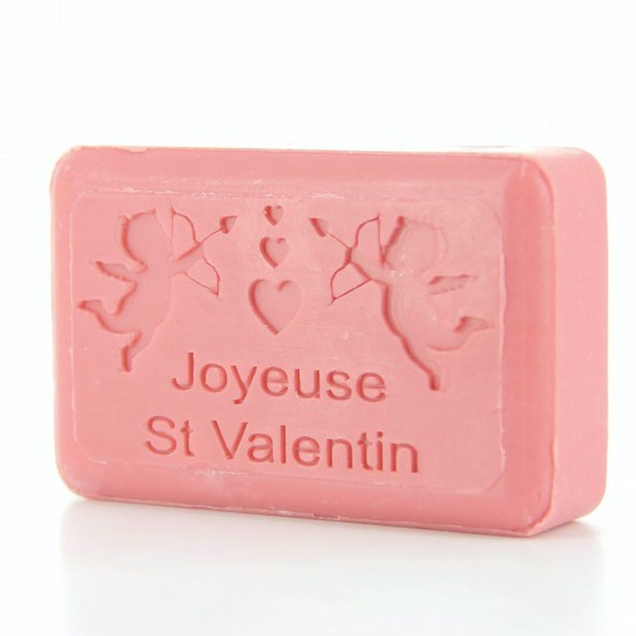 Occasion Soap - Saint Valentine Cupid (White Flowers) 125g - FouFour - Savon de Marseille - Bar Soap - Eco Natural Products