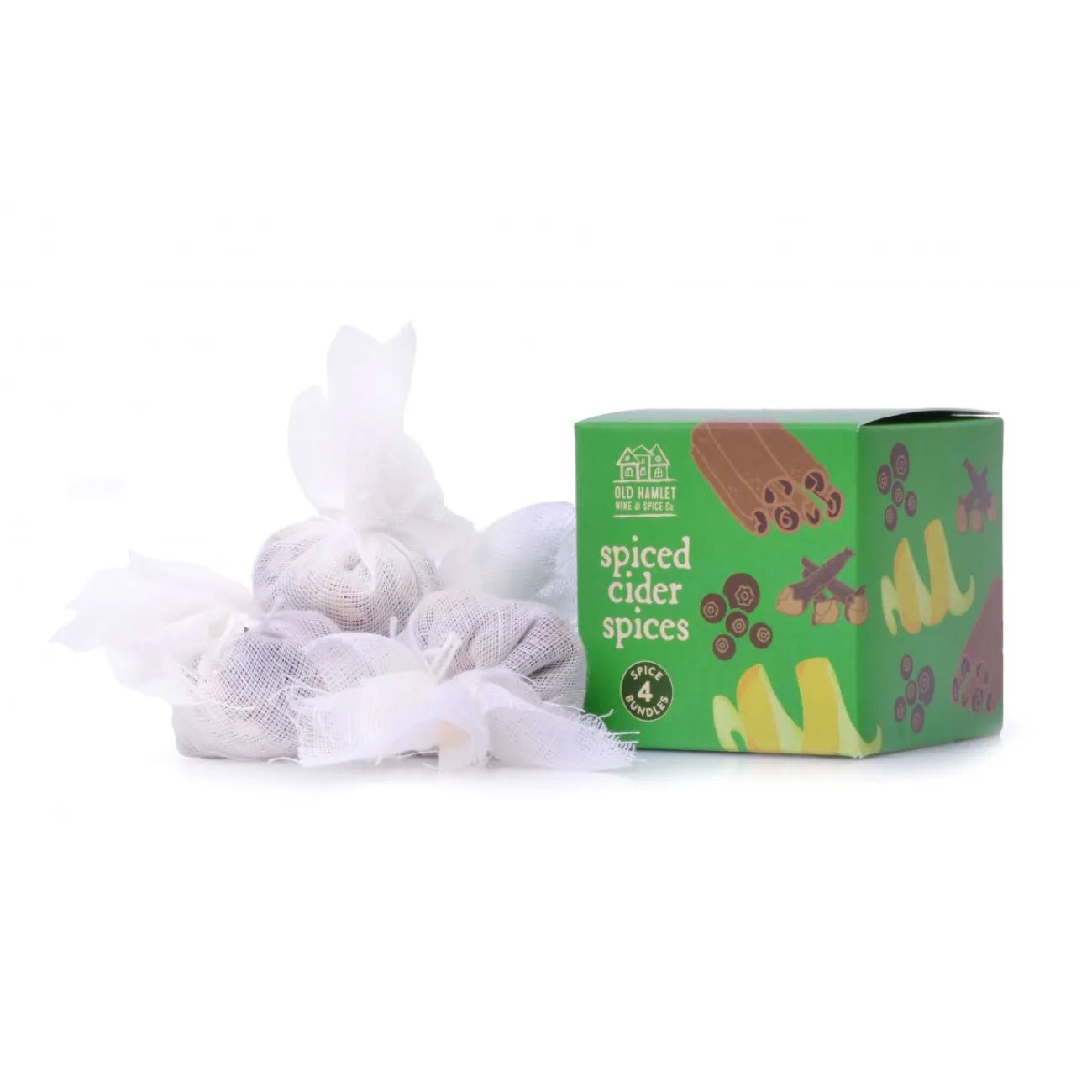 Old Hamlet Spiced Cider Pouches Christmas 20g - Steenbergs - Herbs & Spices - Steenbergs