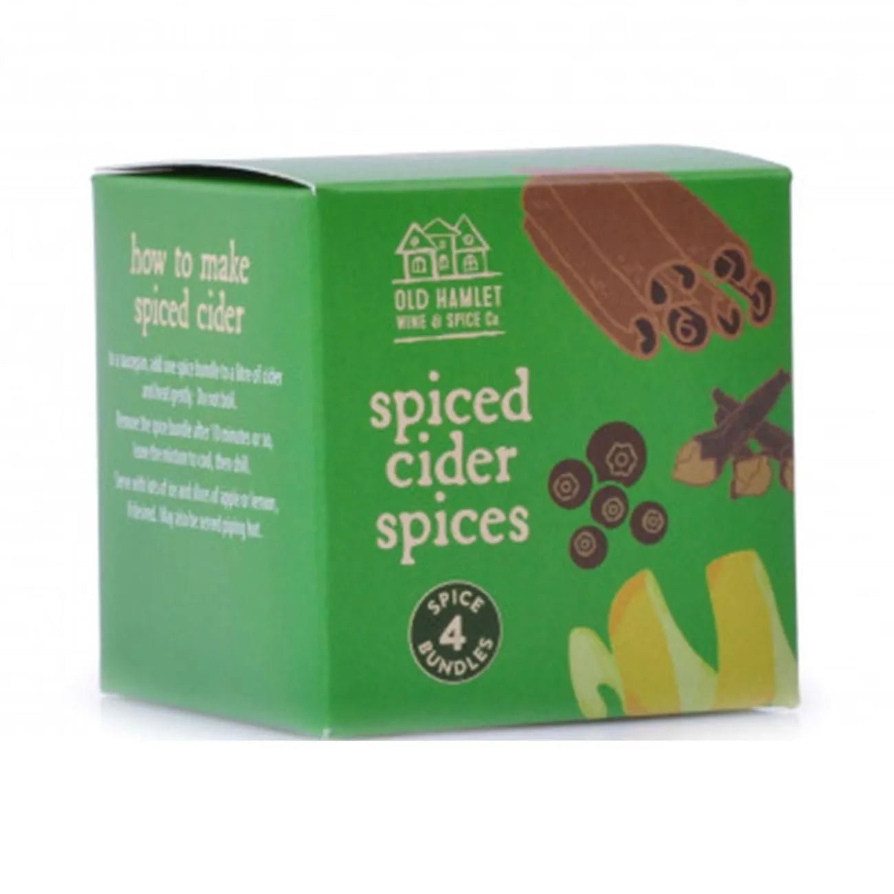 Old Hamlet Spiced Cider Pouches Christmas 20g - Steenbergs - Herbs & Spices - Steenbergs