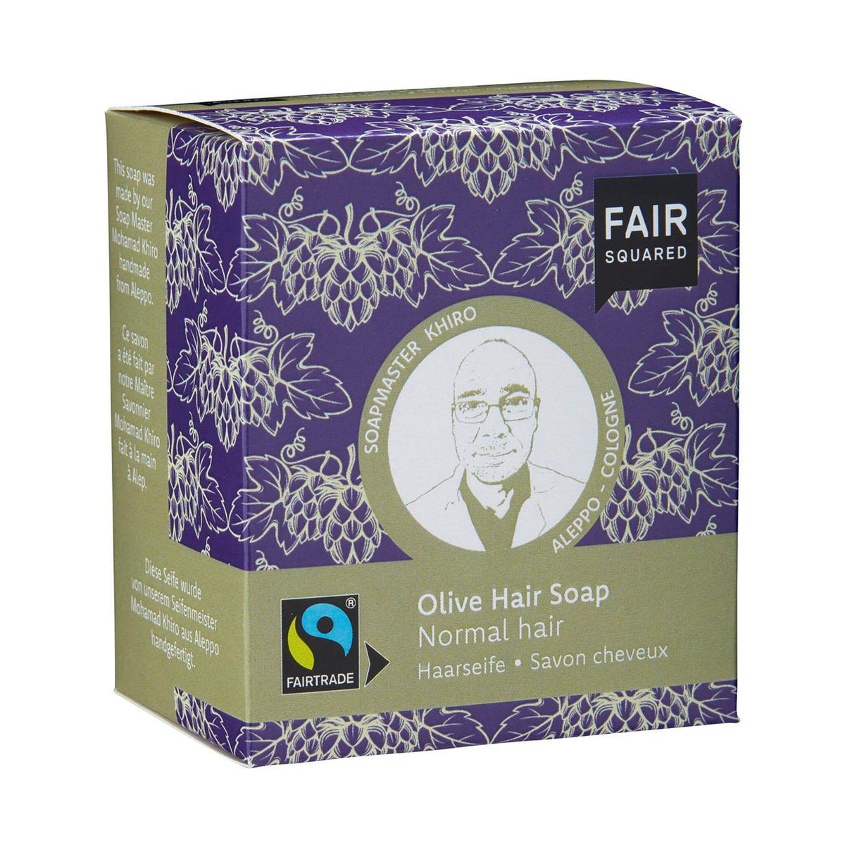 Olive Normal Hair Soap 2x80g - Fair Squared - Shampoo - Eco Natural Products