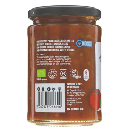 Olives & Capers No Added Sugar Pasta Sauce 350g - Mr Organic - Pasta Sauce - Mr Organic