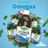 Omega - 3 Cod Liver Oil Liquid 500ml - Eco Natural Products - Natures Aid - Vitamins & Supplements