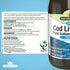 Omega - 3 Cod Liver Oil Liquid 500ml - Eco Natural Products - Natures Aid - Vitamins & Supplements