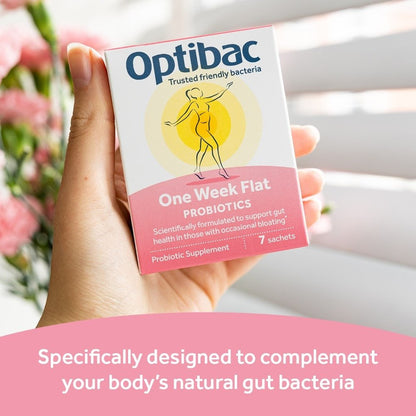 One Week Flat 28 Sachets - OptiBac Probiotics - Vitamins & Supplements - Eco Natural Products