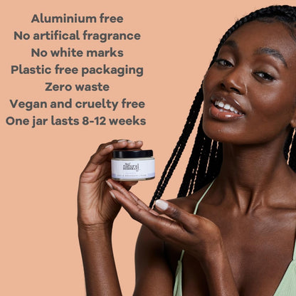 Orange and Bergamot Active Deodorant Balm 55g - The Natural Deodorant Co - Deodorant Balm - Eco Natural Products