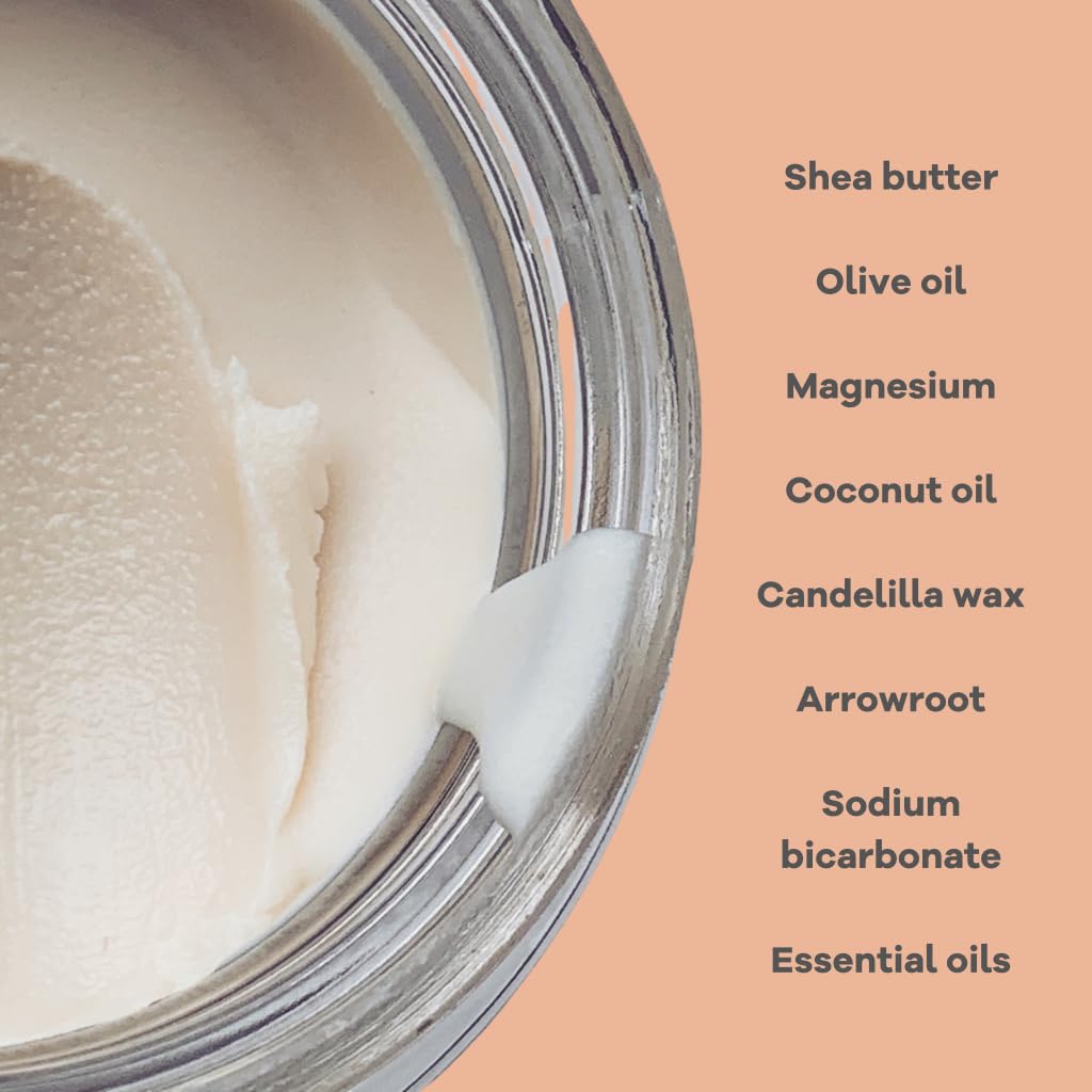 Orange and Bergamot Active Deodorant Balm 55g - The Natural Deodorant Co - Deodorant Balm - Eco Natural Products