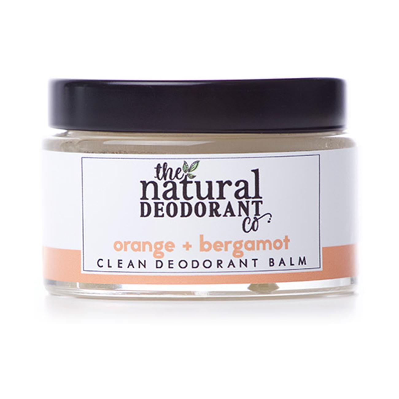 Orange and Bergamot Clean Deodorant Balm 55g - Eco Natural Products - The Natural Deodorant Co - Deodorant Balm