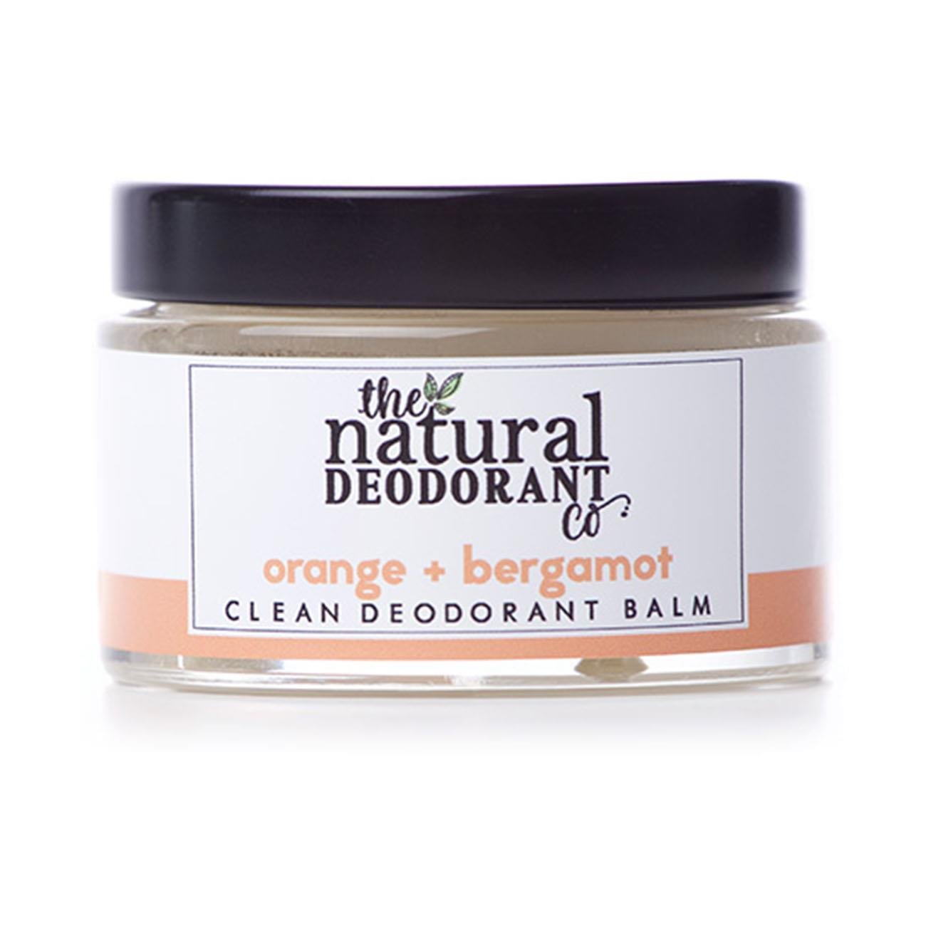 Orange and Bergamot Clean Deodorant Balm 55g - The Natural Deodorant Co - Deodorant Balm - Eco Natural Products