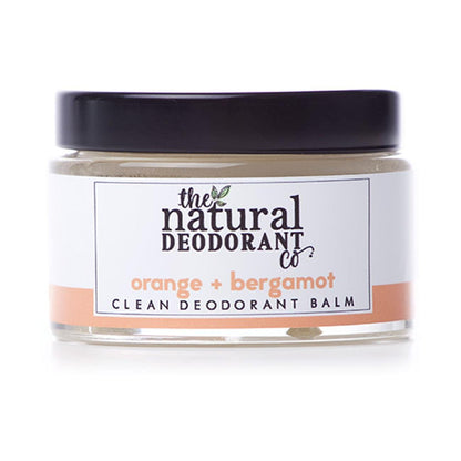Orange and Bergamot Clean Deodorant Balm 55g - The Natural Deodorant Co - Deodorant Balm - Eco Natural Products
