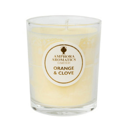 Orange & Clove Mini Pot Candle - Amphora Aromatics - Candle - Eco Natural Products