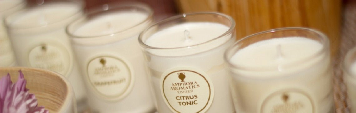 Orange & Clove Mini Pot Candle - Eco Natural Products - Amphora Aromatics - Candle