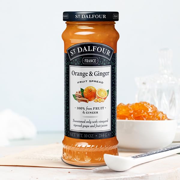 Orange & Ginger Fruit Spread 284g - St Dalfour - Fruit Spread - Eco Natural Products