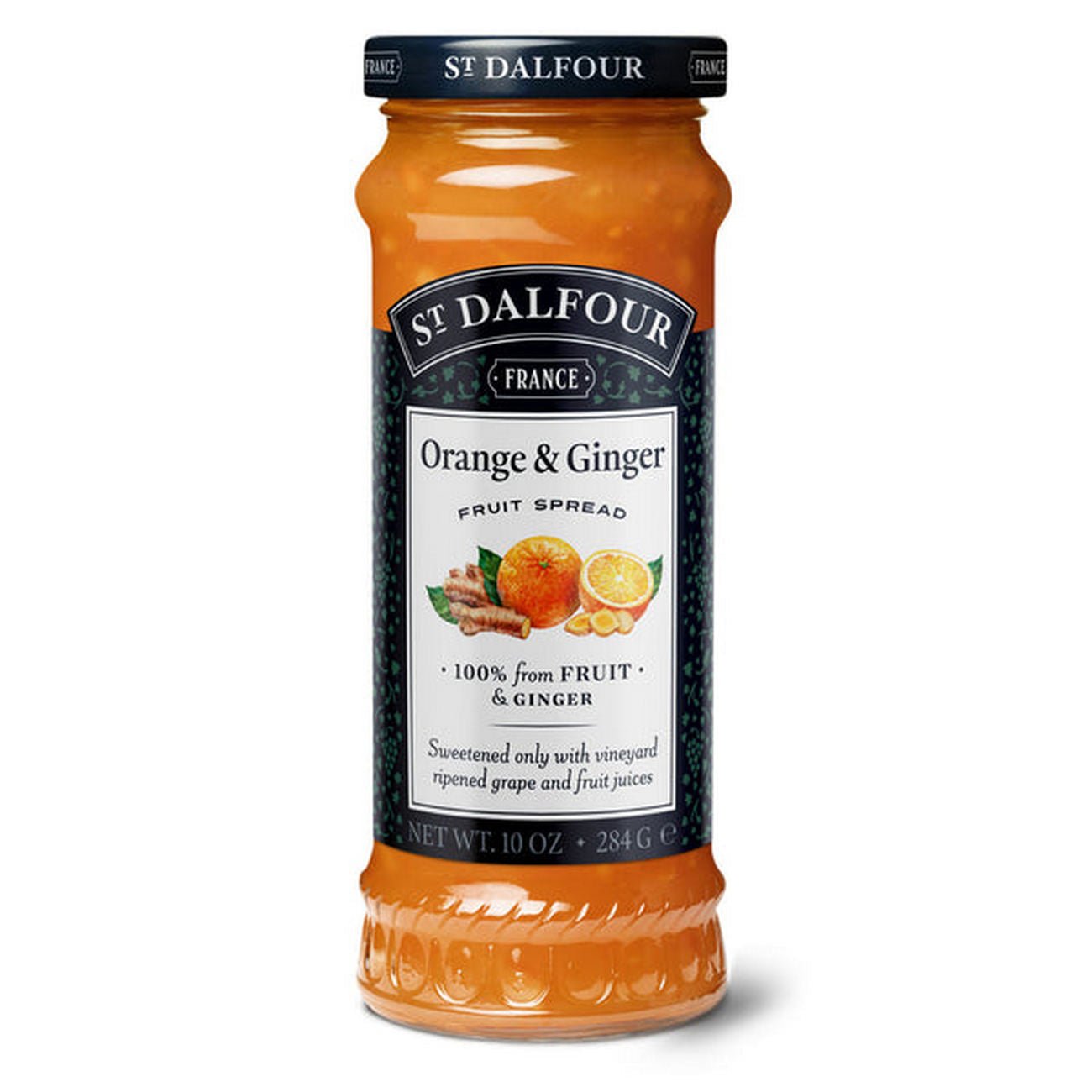 Orange & Ginger Fruit Spread 284g - Eco Natural Products - St Dalfour - Fruit Spread