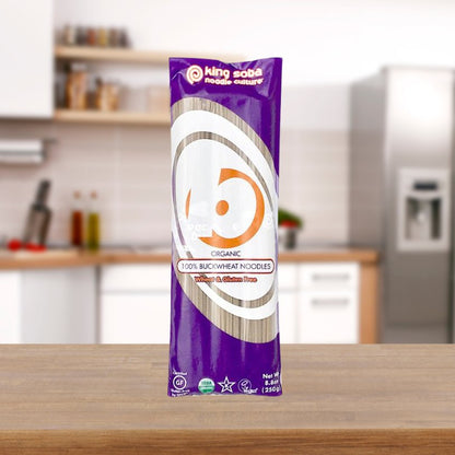 Organic 100% Buckwheat Noodles 250g - King Soba - Pasta & Noodles - Eco Natural Products