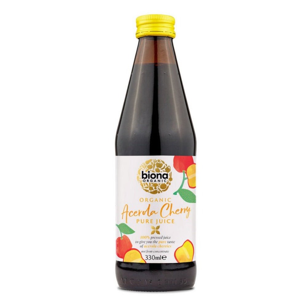 Organic Acerola Cherry Juice 330ml - Biona - Juice - Eco Natural Products