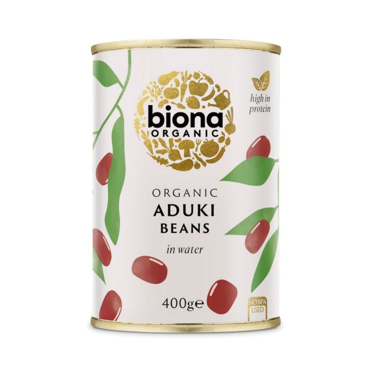 Organic Aduki Beans 400g - Biona - Preserved Vegetables - Eco Natural Products