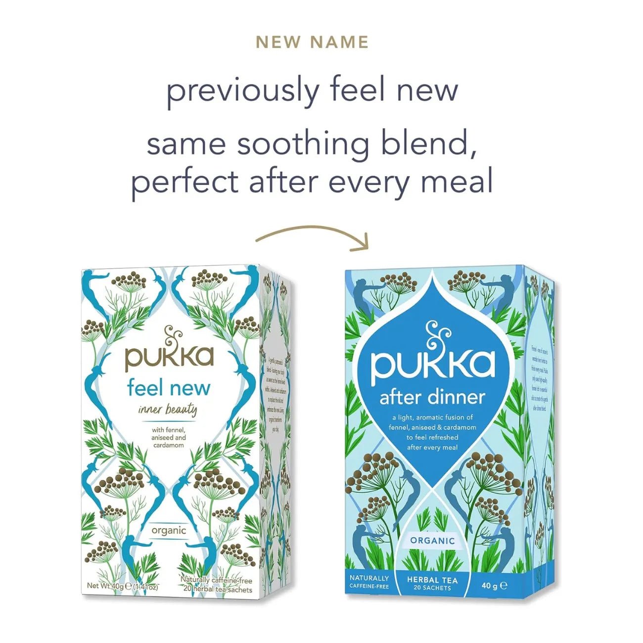 Organic After Dinner Herbal Tea 20 Sachets - Pukka Herbs - Teas - Pukka Herbs