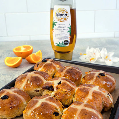 Organic Agave Light Amber Syrup Bottle 700g - Biona - Syrup - Biona
