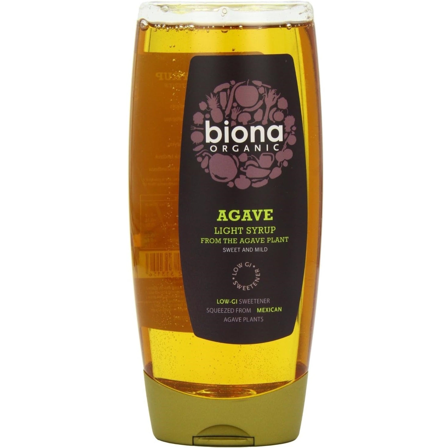 Organic Agave Light Squeezy Bottle Syrup 500ml - Eco Natural Products - Biona - Syrup