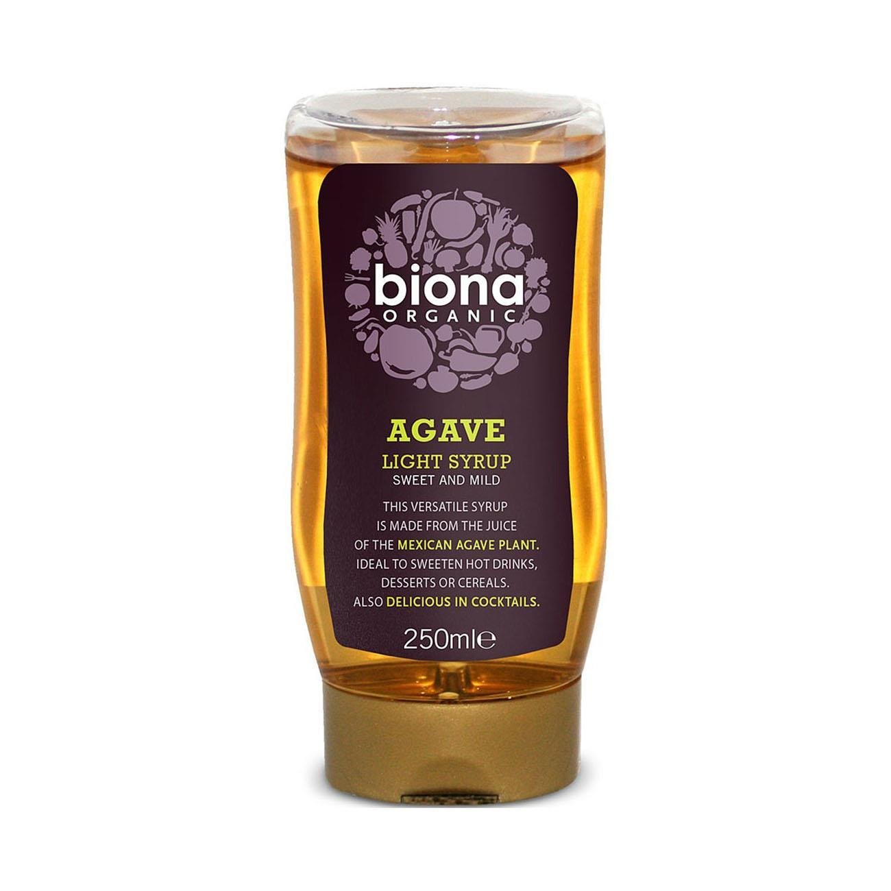 Organic Agave Light Syrup 250ml - Biona - Syrup - Eco Natural Products