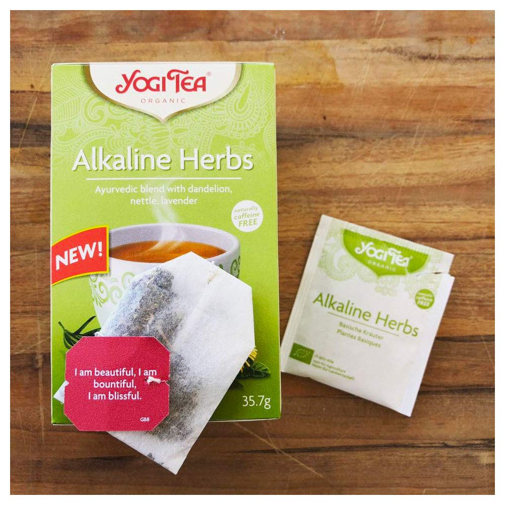 Organic Alkaline Herbs Tea 17 Bags [BLACK FRIDAY] - Eco Natural Products - Yogi Tea - Tea