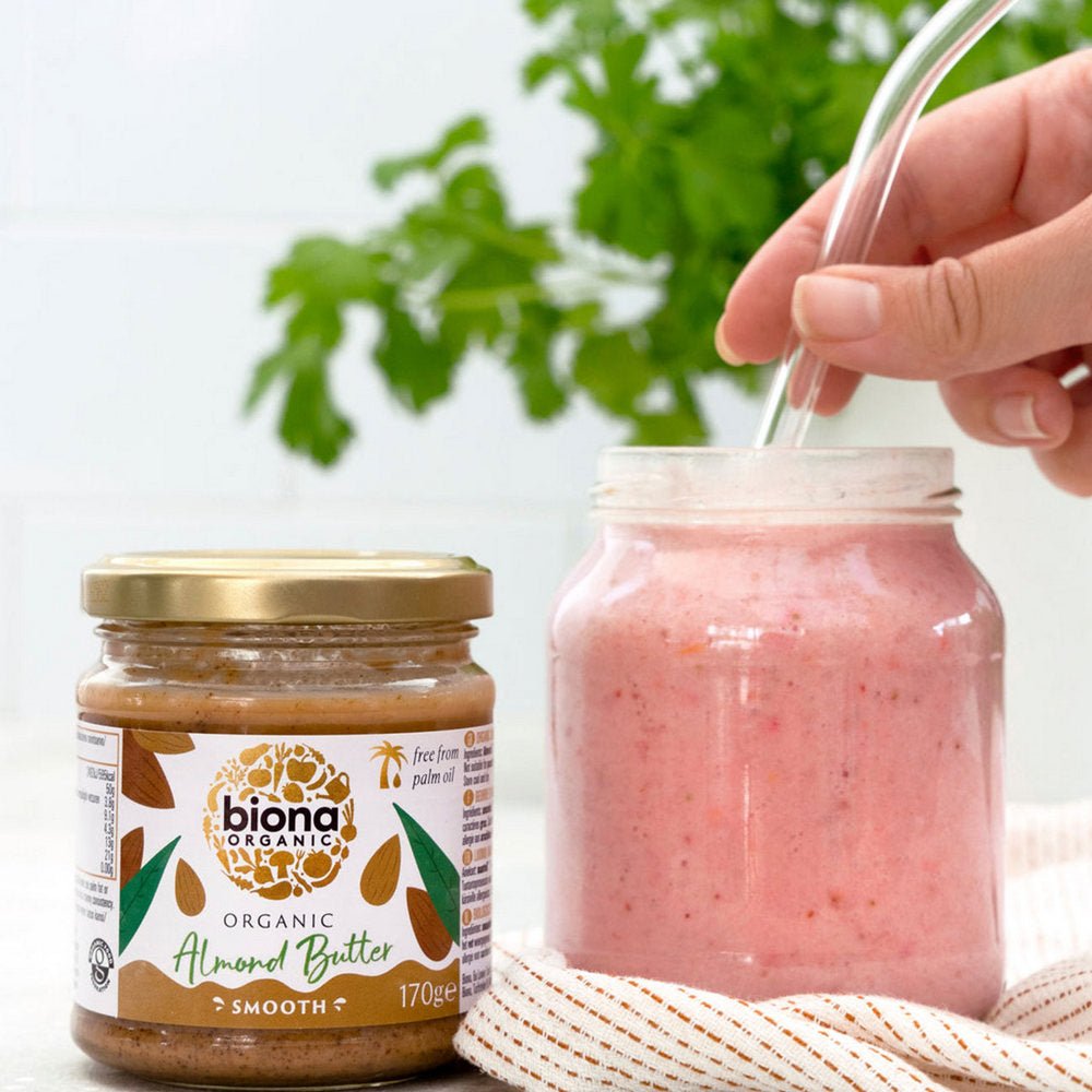 Organic Almond Butter 170g - Eco Natural Products - Biona - Spread