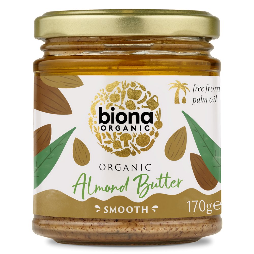 Organic Almond Butter 170g - Eco Natural Products - Biona - Spread