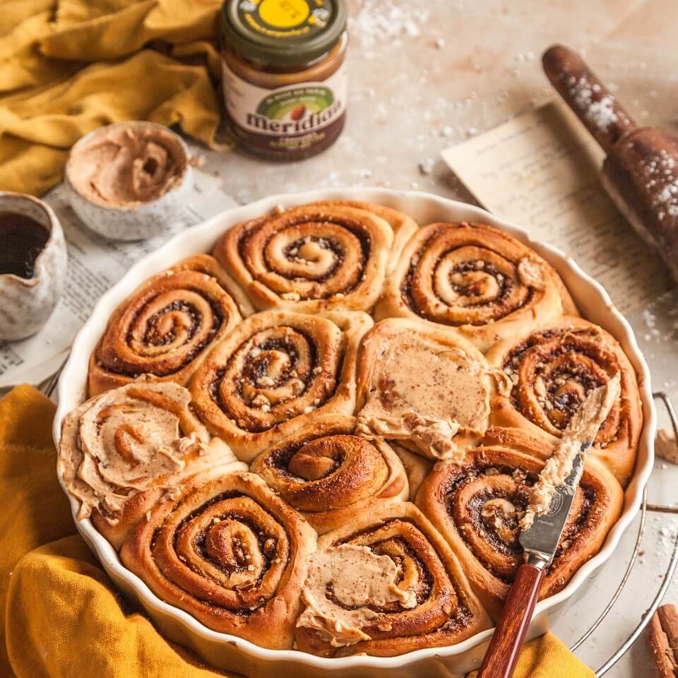 Organic Almond Butter With Salt 170g - Meridian - Spreads - Eco Natural Products