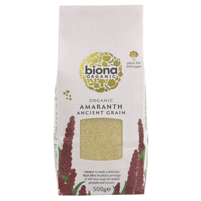 Organic Amaranth Supergrain 500g - Biona - Grain - Eco Natural Products