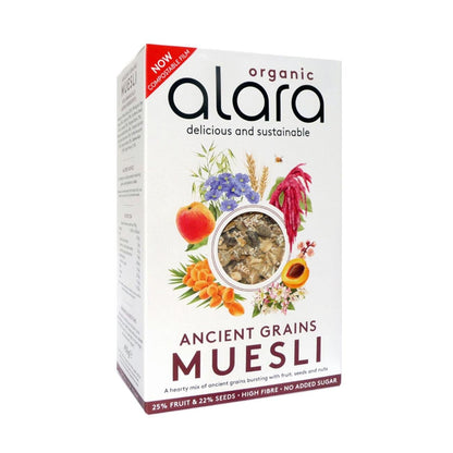 Organic Ancient Grains Muesli 450g - Alara - Muesli - Eco Natural Products