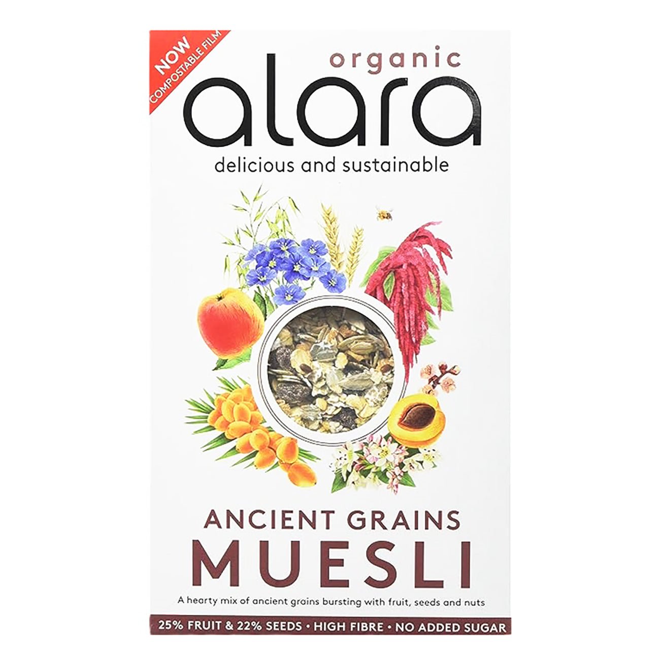 Organic Ancient Grains Muesli 450g - Alara - Muesli - Eco Natural Products