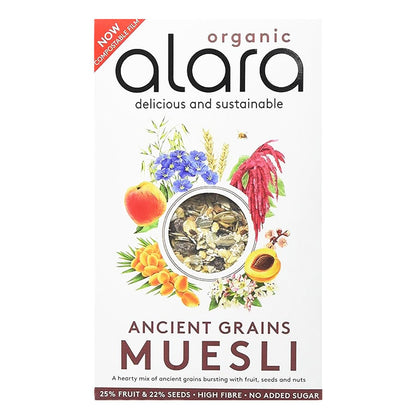 Organic Ancient Grains Muesli 450g - Alara - Muesli - Eco Natural Products