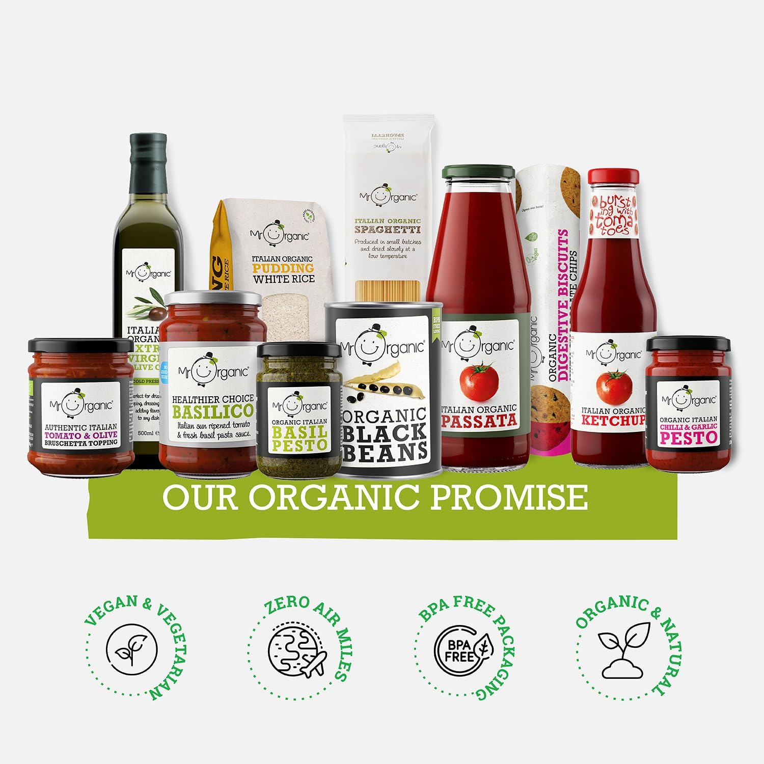 Organic Apple Cider Vinegar 500ml - Mr Organic - Vinegar - Eco Natural Products