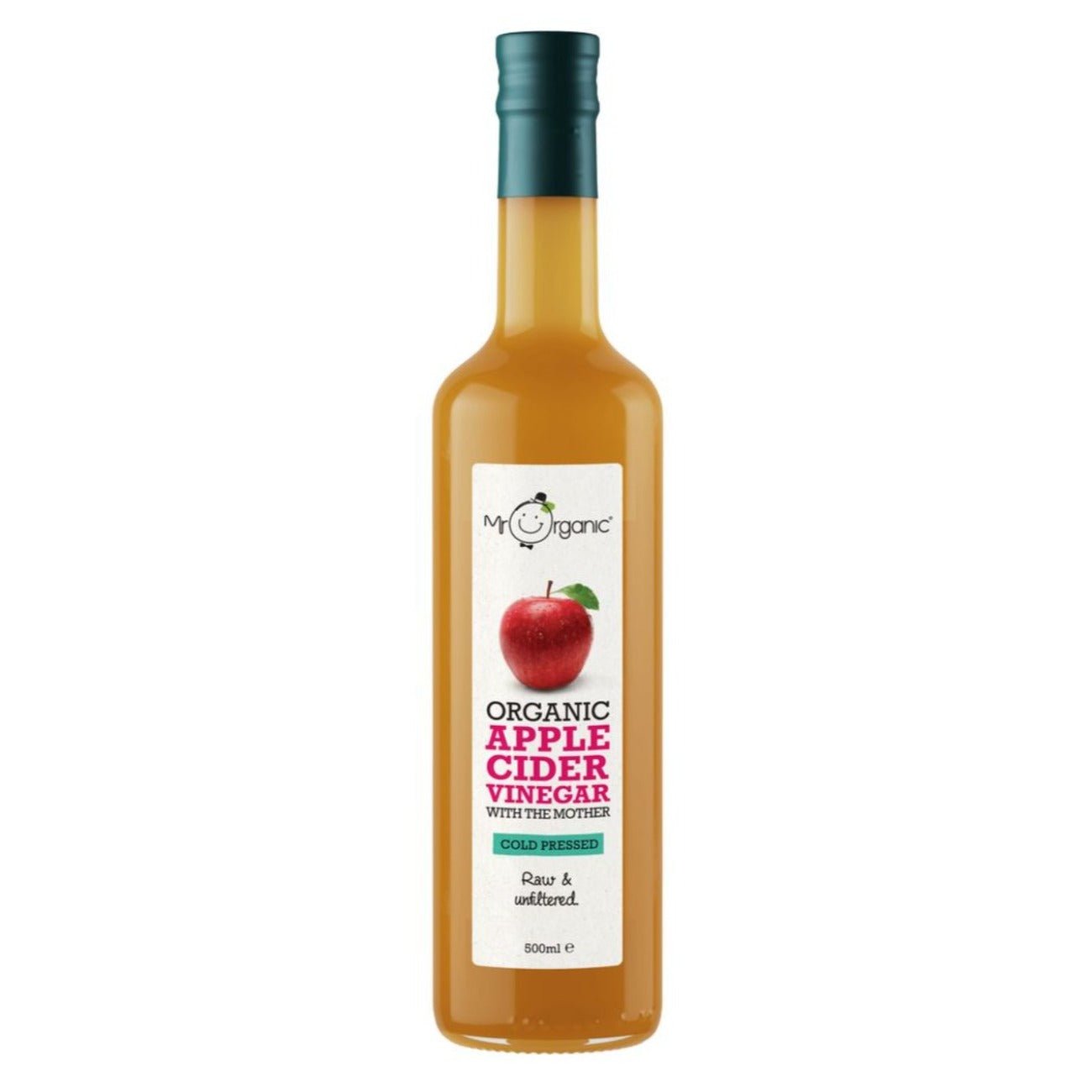 Organic Apple Cider Vinegar 500ml - Mr Organic - Vinegar - Eco Natural Products