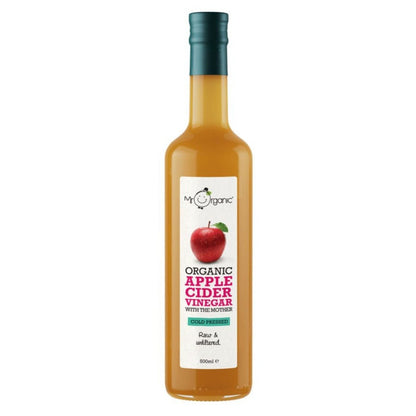 Organic Apple Cider Vinegar 500ml - Mr Organic - Vinegar - Eco Natural Products